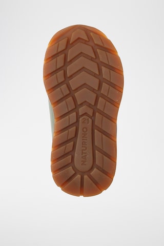 Baskets en nubuck - Kaki et gris