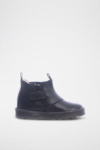 Bottines en cuir - Noir