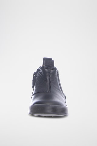 Bottines en cuir - Noir
