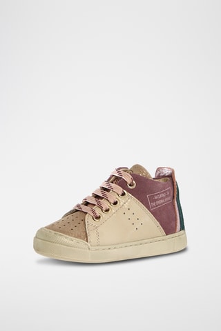 Bottines en nubuck - Beige