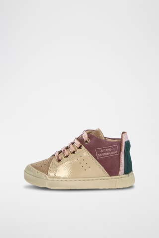 Bottines en nubuck - Beige