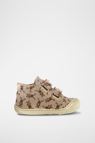 Bottines en nubuck - Beige