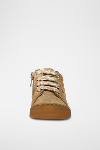 Bottines en nubuck - Argenté