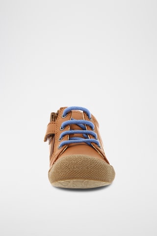 Bottines en cuir - Marron