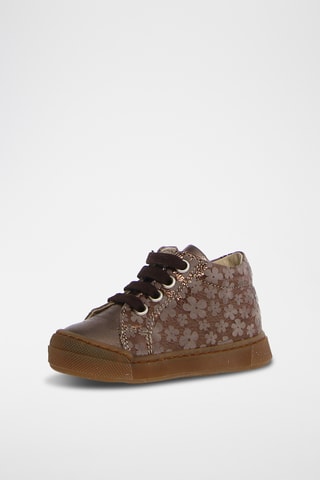 Bottines en nubuck - Beige