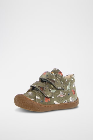 Bottines en nubuck - Kaki