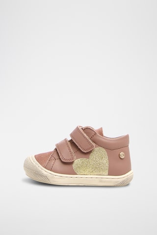 Bottines en nubuck - Rose