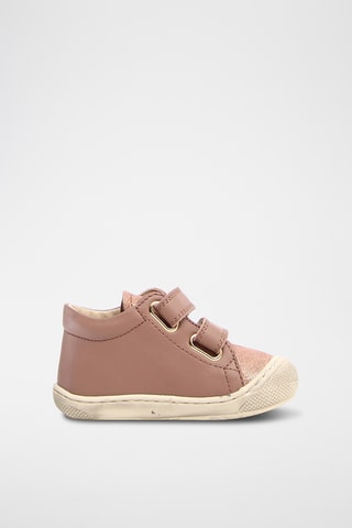 Bottines en nubuck - Rose
