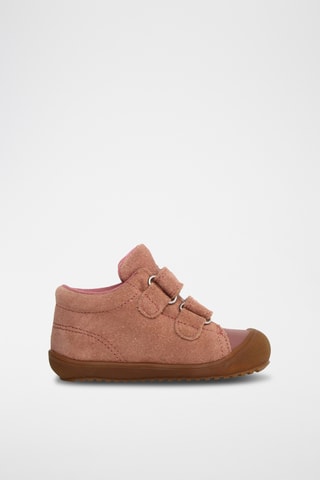 Bottines en nubuck - Rose