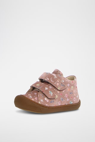 Bottines en nubuck - Rose