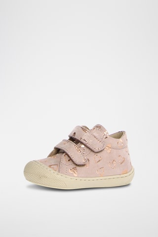 Bottines en nubuck - Rose
