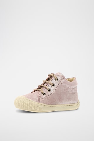 Bottines en nubuck - Rose