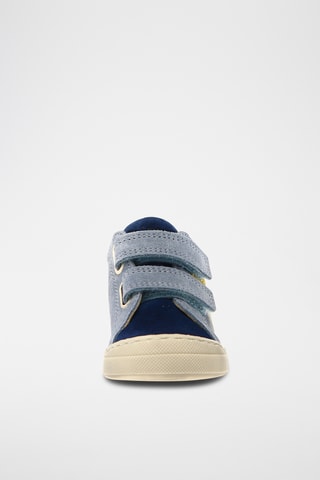 Bottines en nubuck - Bleu