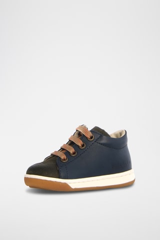 Bottines en nubuck - Vert