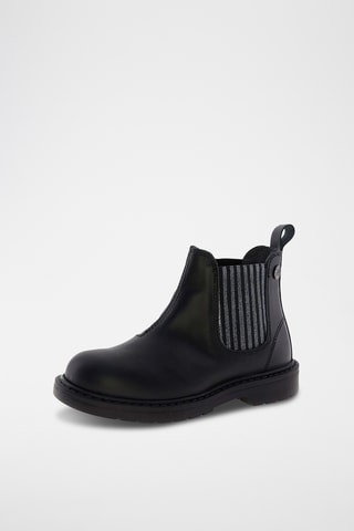 Bottines Chelsea en cuir - Noir
