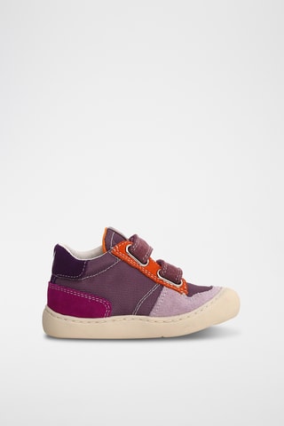 Baskets en nubuck - Rose