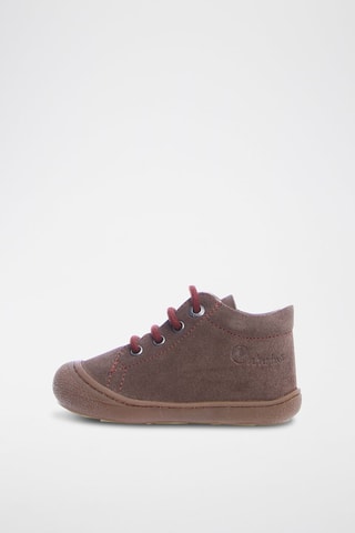 Bottines en nubuck - Marron