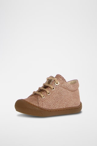 Bottines en cuir - Rose