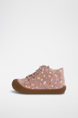 Bottines en nubuck - Rose
