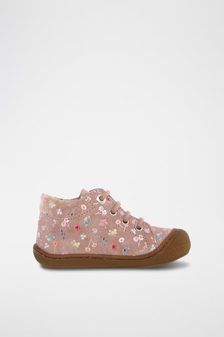 Bottines en nubuck - Rose