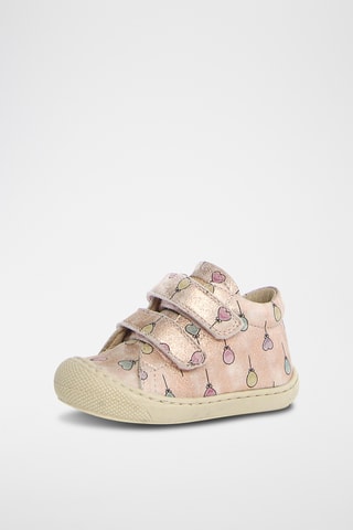 Bottines en cuir - Rose
