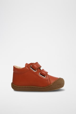 Bottines en cuir - Rouge