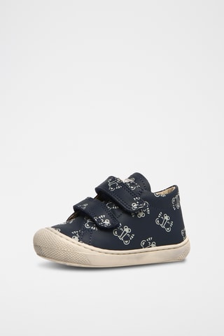 Bottines en cuir - Bleu