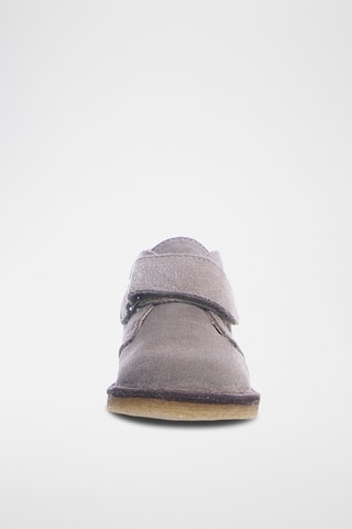 Bottines en nubuck - Taupe