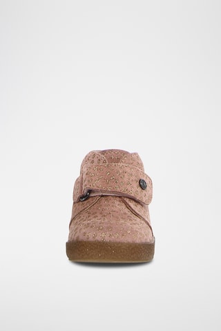 Bottines en nubuck - Rose