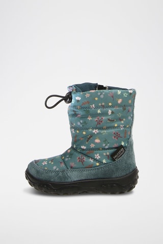 Bottes en nubuck - Bleu