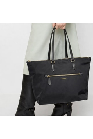 Sac porté épaule Ll Lg  Zip Tote Nyn - Noir