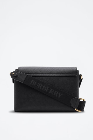 Sac bandoulière en cuir Camera - Noir