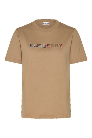 T-shirt Maud Emb - Beige