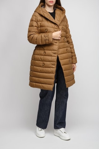 Manteau à capuche Witley - Marron