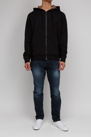 Sweat à capuche Hove Emb - Noir