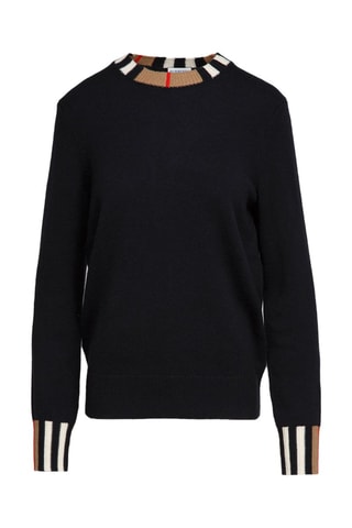 Pull en laine et cachemire Eyre - Noir