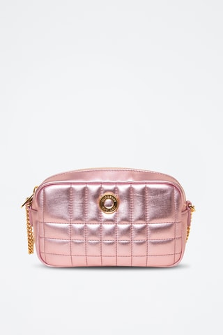 Sac bandoulière en cuir Quilted - Rose