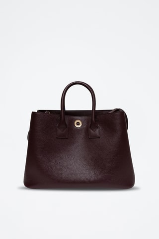 Sac à main en cuir - Beige