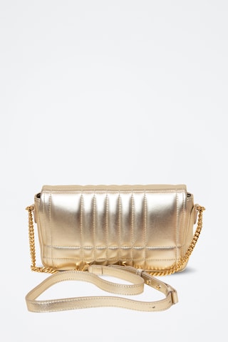 Sac bandoulière en cuir Small - Doré