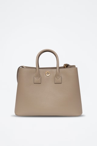 Sac à main en cuir Bermondsey - Gris