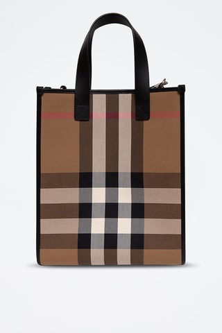 Cabas Check - Marron