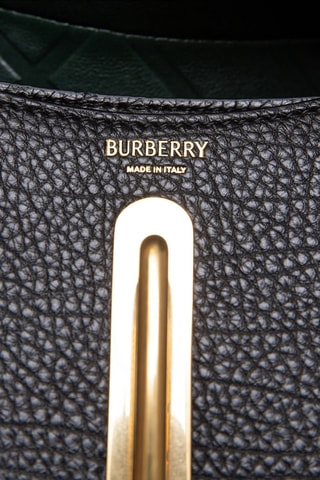 Sac bandoulière en cuir Small - Noir