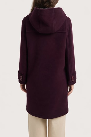 Manteau en laine vierge Belfield - Rouge