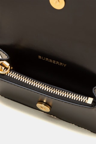 Porte-cartes en cuir Amber - Noir