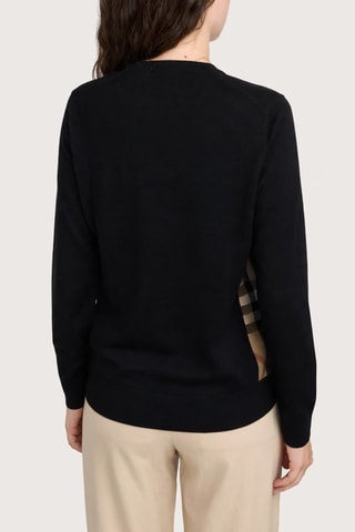 Pull en laine mérinos Lucia - Noir