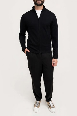 Pull en laine mérinos Emmitt - Noir