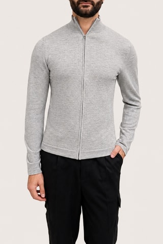 Pull en laine mérinos Emmitt - Gris