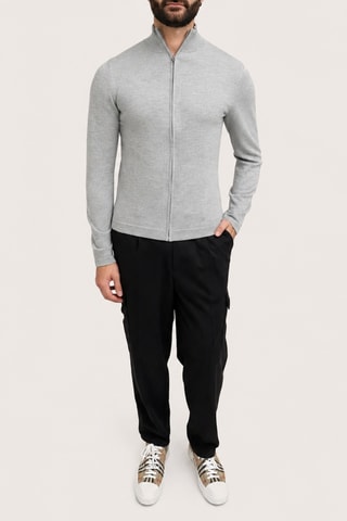 Pull en laine mérinos Emmitt - Gris