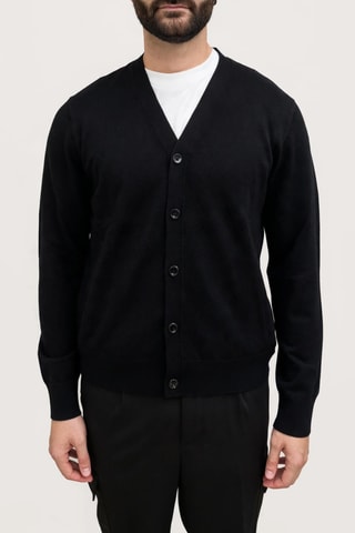 Gilet en laine mérinos Wool - Noir