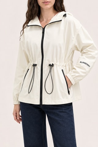 Veste à capuche - Jaune
